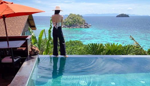 15 Beachfront hotels with ocean views to stay at in Koh Lipe Thailand just a boat ride from Langkawi
