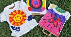 7 Steps to making your own DIY Batik T-shirts at home with kids!